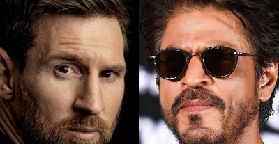 Shah Rukh Khan شاروخان - Lionel Messi ليونيل ميسي 