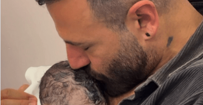 نيقولا معوض ومولوده الجديد