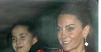 كيت ميدلتون تعيد تنسيق فستانها الأحمر بإطلالة احتفالية أنيقة