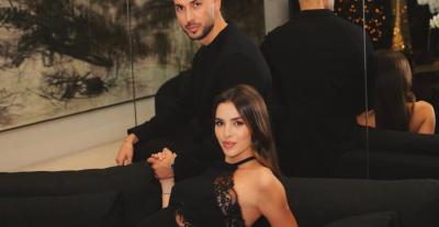 زين قطامي تعلن حملها بإطلالة أنيقة من توقيع إيلي صعب - الصورة بعدسة راني فواز