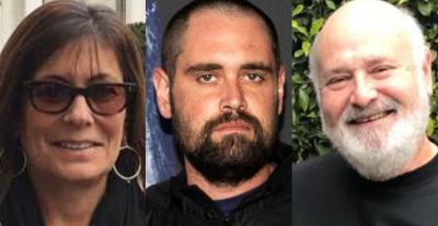 نيك راينر وسط والديه روب راينر وميشيل سينغر راينر