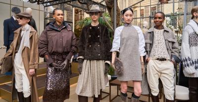 صيحات من منصات عروض الأزياء تليق بـ Gen Z - الصورة من برونيللو كوتشينيللي شتاء 2026 Brunello Cucinelli