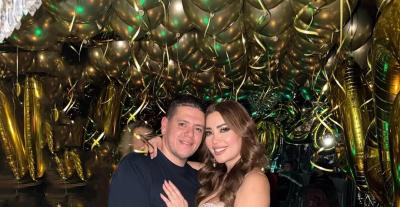 نسرين طافش وزوجها