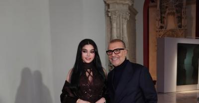 هيفاء وهبي في عرض كوتور جورج شقرا.. وهذه تفاصيل المجموعة