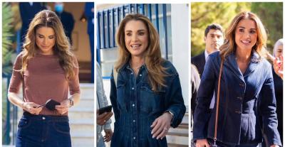 الملكة رانيا والدنيم… أناقة ملكية بروح عصرية - الصور من انستغرام الملكة رانيا 