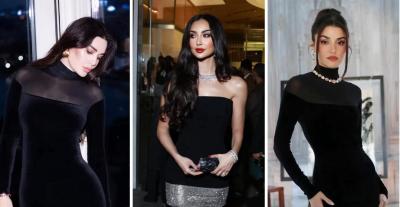 فساتين الشيفون تعود بقوة مع سيرين عبد النور وهاندا أرتشيل - الصور من انستغرام النجمات