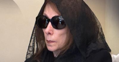 السيدة فيروز في جنازة ابنها هلي الرحباني