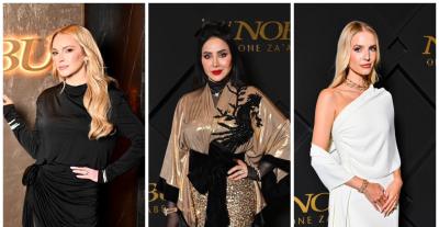 إطلالات النجوم في دبي سيطر على بعضها الطابع الياباني 