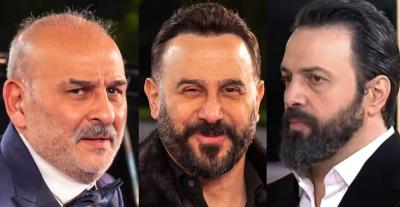 تيم حسن وقصي خولي وجمال سليمان