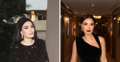 الأسود يسيطر على لوكات سيرين عبد النور في أحدث إطلالاتها - الصور من انستغرام سيرين عبد النور