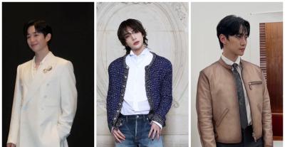 إطلالات نجوم الكيبوب في أسبوع الموضة الرجالية في باريس