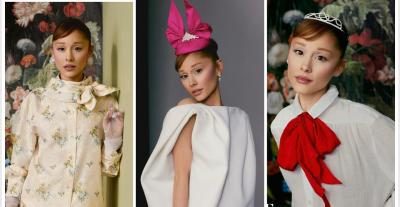 أريانا غراندي بإطلالات بوحي ياباني في أحدث جلسة تصوير - الصور من انستغرام Vogue Japanبعدسة Michael Bailey Gates