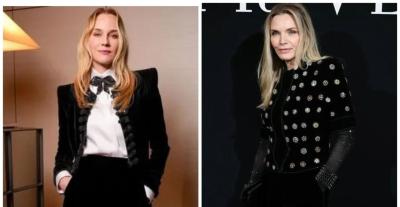 ديان كروغر، كيت هادسون وميشيل بفايفر في عرض Armani Privé