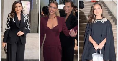 النجمات في عرض كوتور زهير مراد لربيع 2026