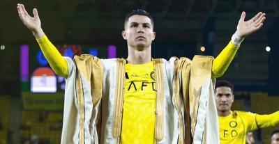 رونالدو في يوم التأسيس… حضور بالزي السعودي