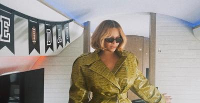 بيونسيه بالشعر القصير