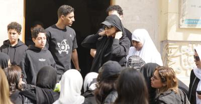 جنازة والدة ريم مصطفى