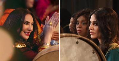 الغناء الشعبي يجمع إلهام علي و هدى حسين