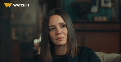 مشهد من الحلقة الأخيرة لمسلسل قسمة العدل