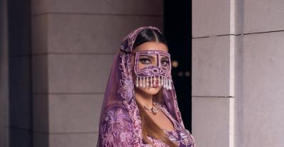 أصالة باطلالة تراثية مع البرقع بتوقيع اماراتي