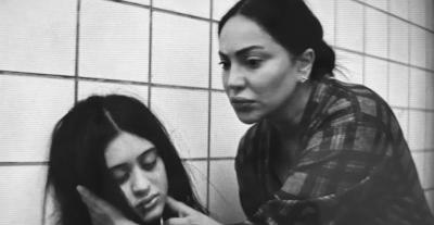 أحلام التميمي و فوز الشطي - مشهد من مسلسل الأم المتوحشة