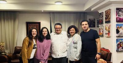 كواليس مسرحية دنيا وإيمي سمير غانم