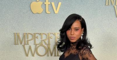 كيري واشنطن بتصميم زهير مراد في عرض “Imperfect Women”