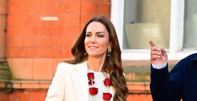 إطلالة تحمل رسالة تفاؤل… الأبيض يزين ظهور كيت ميدلتون 