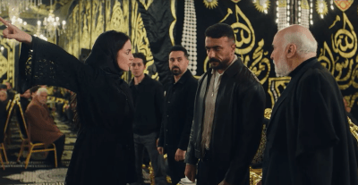 مشهد من مسلسل علي كلاي