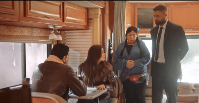 مشهد من مسلسل وننسى اللي كان