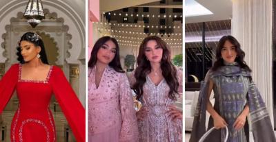 سحور نهى نبيل يجمع أبرز المؤثرات بإطلالات قفاطين فاخرة