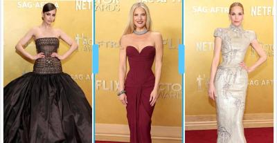 إطلالات لافتة بتوقيع مصممين عرب في حفل Annual Actor Awards - الصور من انستغرام المصممين