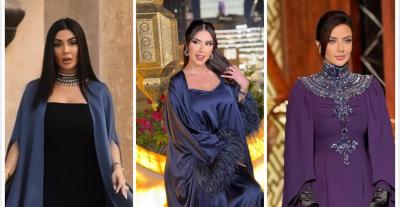 إطلالات رمضانية لافتة للمشاهير والمؤثرات بقفاطين أنيقة 