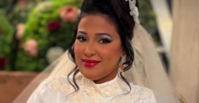 لولوة الملا من كواليس تصوير مشهد الزفاف لمسلسل الغميضة 