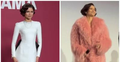 إطلالة زندايا بين الدراما الكلاسيكية والرومانسية العصرية