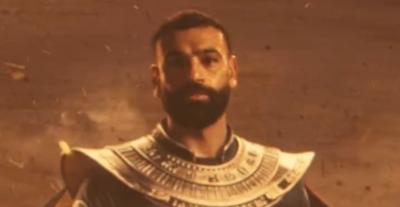 محمد صلاح بالزي الفرعوني - صورة معدلة