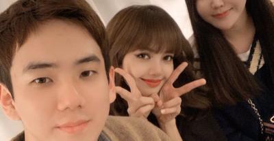 جيسو من بلابينك مع شقيقها وزوجته