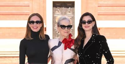 نجمات The Devil Wears Prada 2 بإطلالات متناغمة في لندن