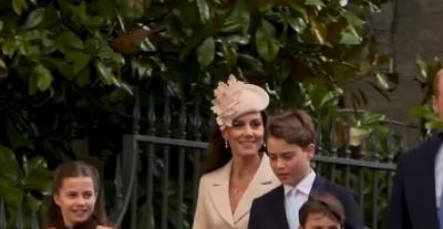 إطلالات كيت ميدلتون والأميرة شارلوت بأسلوب متناغم في الفصح