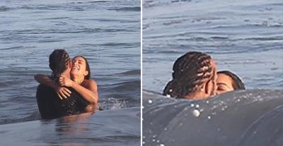 كيم كارداشيان و لويس هاميلتون