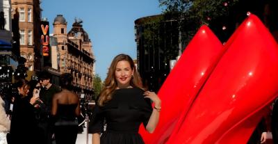 تفاصيل إطلالة ريا أبي راشد في Leicester Square بتوقيع برادا - الصورة بعدسة ehq