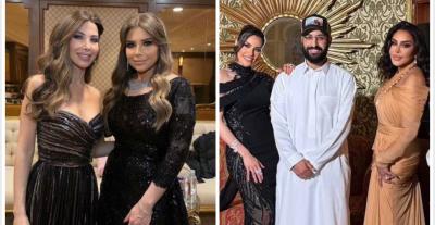 النجمات يتألقن في زفاف نجل محمد عبده بإطلالات راقية 