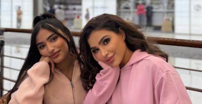 نهى نبيل وابنتها دانة - صورة معدلة