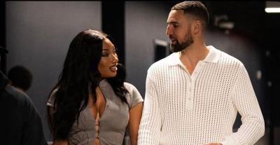 ميغان ثي ستاليون وكلاي طومبسون - صورة من إنستغرام