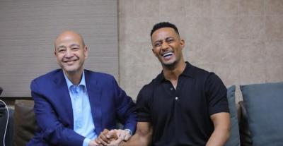 محمد رمضان و عمرو أديب
