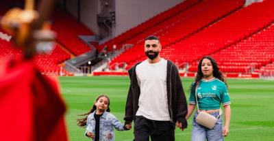 محمد صلاح وبناته