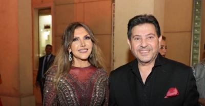 هاني شاكر و نادية مصطفى - صورة من السوشيال ميديا