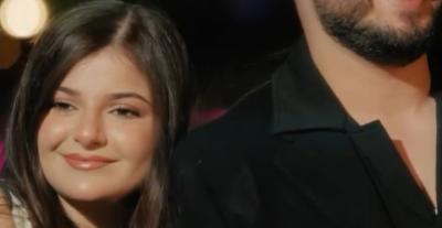ميرنا حنا مع خطيبها -صورة معدلة من السوشيال ميديا