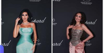 إطلالات النجمات في حفل Chopard Trophy ضمن مهرجان كان