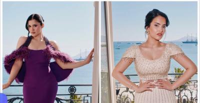 إطلالات يسر ومريم الخالدي في مهرجان كان من Velvety Couture 